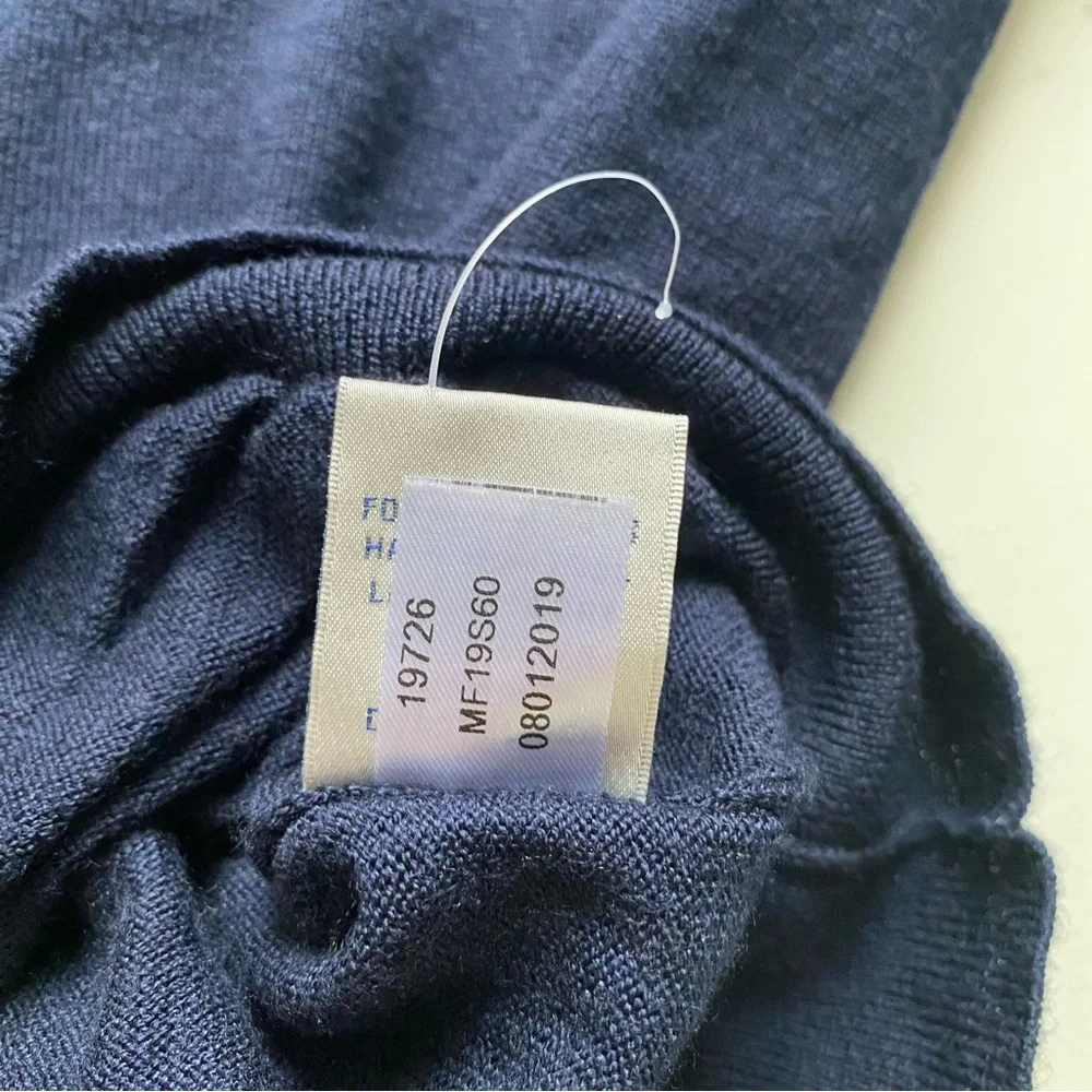 Peter Millar 1/4 Quarter Zip Sweater Merino Silk Blend Carolina Golf Club - Picture 6 of 6